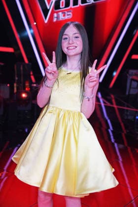 Gewinnerin Katelyn - THE VOICE KIDS FINALE 2026 im Studio Berlin Adlershof in Berlin am 03.04.2026