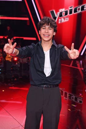 Kandidat Fabio - THE VOICE KIDS FINALE 2026 im Studio Berlin Adlershof in Berlin am 03.04.2026
