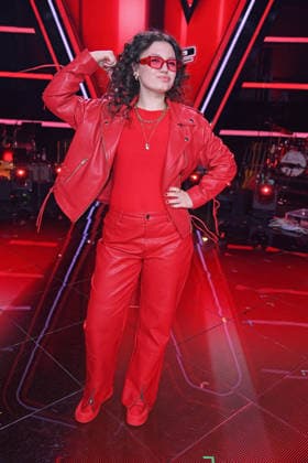 Kandidatin Lionella - THE VOICE KIDS FINALE 2026 im Studio Berlin Adlershof in Berlin am 03.04.2026