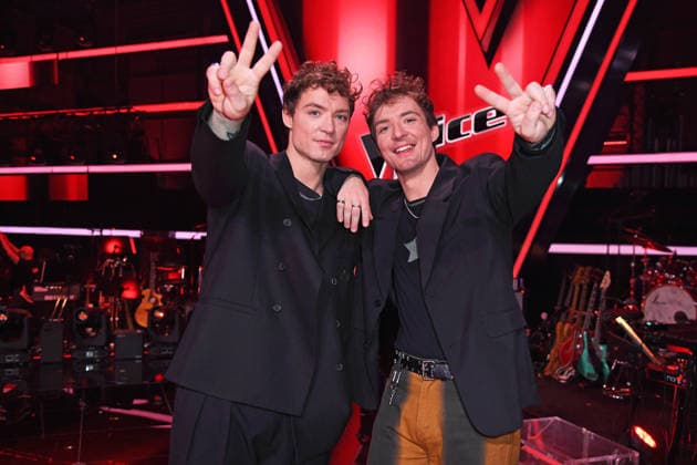 HE RO (Roman Lochmann, Heiko Lochmann) - THE VOICE KIDS FINALE 2026 im Studio Berlin Adlershof in Berlin am 03.04.2026