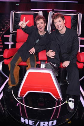 HE RO (Roman Lochmann, Heiko Lochmann) - THE VOICE KIDS FINALE 2026 im Studio Berlin Adlershof in Berlin am 03.04.2026