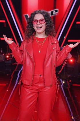 Kandidatin Lionella - THE VOICE KIDS FINALE 2026 im Studio Berlin Adlershof in Berlin am 03.04.2026