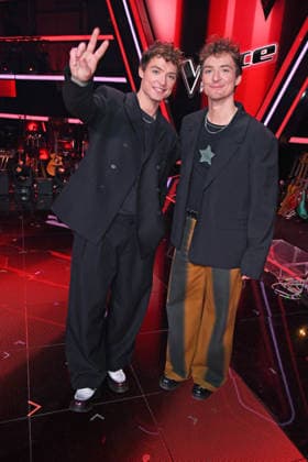 HE RO (Roman Lochmann, Heiko Lochmann) - THE VOICE KIDS FINALE 2026 im Studio Berlin Adlershof in Berlin am 03.04.2026
