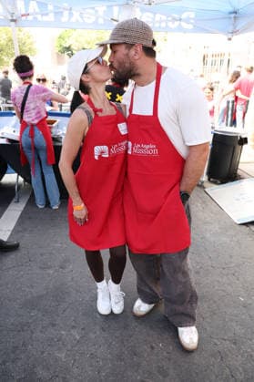Los Angeles Mission & Hope The Mission Host Special Easter outreach on Skid Row Featuring: Scheana Shay, Brock Davies Where: Los Angeles, California, United States When: 03 Apr 2026 Credit: Faye s Vision Cover Images EDITORIAL USE ONLY. NOT FOR USE BY NEWSPAPERS BASED IN THE UK. Copyright: xx coverimg55597269