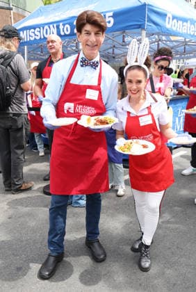 Los Angeles Mission & Hope The Mission Host Special Easter outreach on Skid Row Featuring: Bj Korros, Christina DeRosa Where: Los Angeles, California, United States When: 03 Apr 2026 Credit: Faye s Vision Cover Images EDITORIAL USE ONLY. NOT FOR USE BY NEWSPAPERS BASED IN THE UK. Copyright: xx coverimg55597211