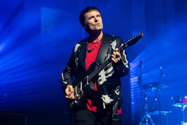 Muse Play O2 Academy Brixton London - 3 Apr 2026 Matt Bellamy of Muse rock band, performs live on stage at the O2 Academy Brixton London. Muse played an intimate album launch show at the O2 Academy Brixton London on April 3rd to celebrate their 10th studio album The Wow! Signal The Album will be released later this year. Muse are Matt Bellamy, Chris Wolstenholme and Dominic Howard. London United Kingdom Copyright: xBonniexBritainx xSOPAxImagesx MUS01815