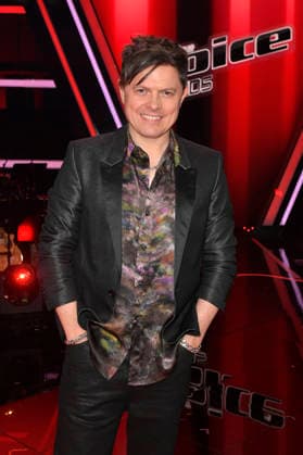 Michael Patrick Kelly beim Photocall mit den Finalisten und Coaches der 14. Staffel der TV-Show The Voice Kids im Studio H Berlin-Adlershof. Berlin, 03.04.2026