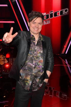 Michael Patrick Kelly beim Photocall mit den Finalisten und Coaches der 14. Staffel der TV-Show The Voice Kids im Studio H Berlin-Adlershof. Berlin, 03.04.2026
