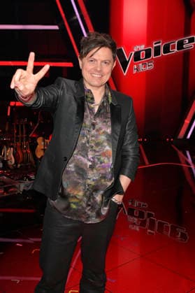 Michael Patrick Kelly beim Photocall mit den Finalisten und Coaches der 14. Staffel der TV-Show The Voice Kids im Studio H Berlin-Adlershof. Berlin, 03.04.2026