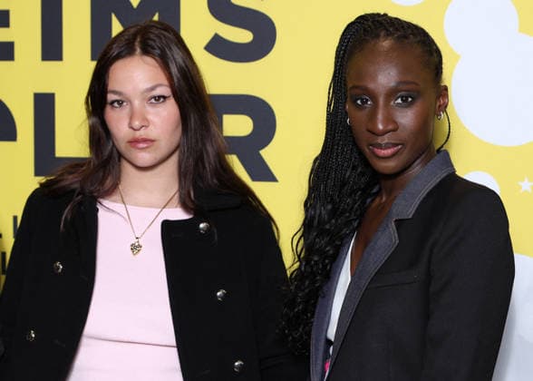 Eye Haidara et Anja Verderosa au photocall de la projection du film Winter of the Crow lors 6ème édition du Festival International du Film Policier Reims Polar, à Reims, France, le 3 avril 2026 Denis Guignebourg BestImage Screening of Winter of the Crow during Day Four of the 6th Reims Polar Film Festival on April 3, 2026 in Reims, France Reims France  Copyright: xDenisxGuignebourgx xBestimagexDenisxGuignebourgx xBestimagex