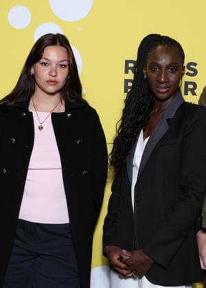 Eye Haidara, Anja Verderosa au photocall de la projection du film Winter of the Crow lors 6ème édition du Festival International du Film Policier Reims Polar, à Reims, France, le 3 avril 2026 Denis Guignebourg BestImage Screening of Winter of the Crow during Day Four of the 6th Reims Polar Film Festival on April 3, 2026 in Reims, France Reims France  Copyright: xDenisxGuignebourgx xBestimagexDenisxGuignebourgx xBestimagex