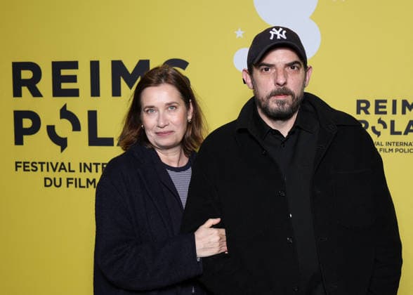 Emmanuelle Devos et Damien Bonnard au photocall de la projection du film Winter of the Crow lors 6ème édition du Festival International du Film Policier Reims Polar, à Reims, France, le 3 avril 2026 Denis Guignebourg BestImage Screening of Winter of the Crow during Day Four of the 6th Reims Polar Film Festival on April 3, 2026 in Reims, France Reims France  Copyright: xDenisxGuignebourgx xBestimagexDenisxGuignebourgx xBestimagex
