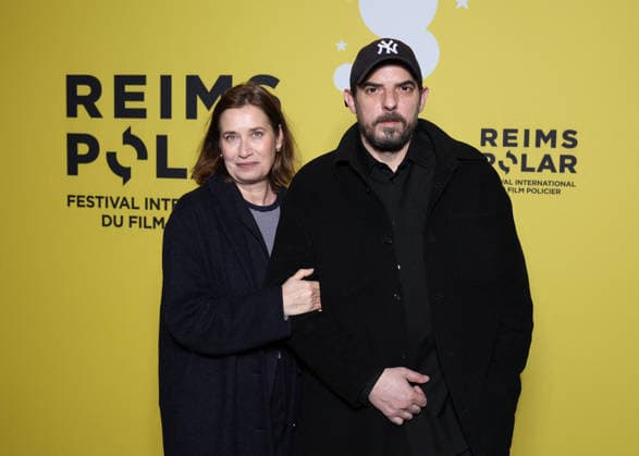 Emmanuelle Devos et Damien Bonnard au photocall de la projection du film Winter of the Crow lors 6ème édition du Festival International du Film Policier Reims Polar, à Reims, France, le 3 avril 2026 Denis Guignebourg BestImage Screening of Winter of the Crow during Day Four of the 6th Reims Polar Film Festival on April 3, 2026 in Reims, France Reims France  Copyright: xDenisxGuignebourgx xBestimagexDenisxGuignebourgx xBestimagex