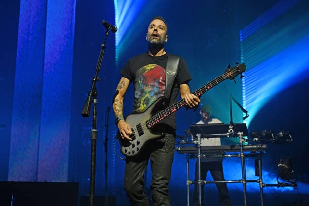 Muse performing at O2 Brixton Academy LONDON, ENGLAND - APRIL 03: Chris Wolstenholme of ˜Muse™ performing at O2 Brixton Academy on April 03, 2026 in London, England. EDITORIAL USE ONLY! CAP MAR MAR Great Britain Copyright: xMartinxHarris CapitalxPicturesx