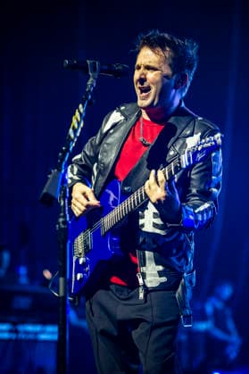 Muse at O2 Academy Brixton 03 04 2026 Muse perform at O2 Academy Brixton in London on 3rd April 2026. Matt Bellamy lead vocals, guitars, keyboards Dominic Howard drums, percussion Chris Wolstenholme bass, backing vocals, Credit:Zoran Veselinovic Avalon UK, London, O2 Academy Brixton  Copyright: xZoranxVeselinovicx xAvalonx 1088512942