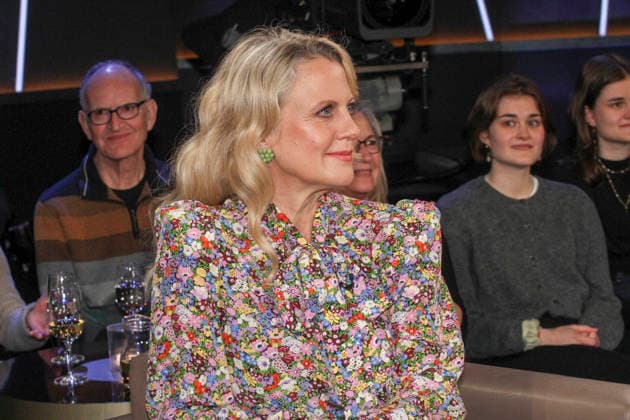 ABB TALKSHOW- Barbara Schoeneberger Schöneberger Moderatorin der NDR Talkshow , aus dem NDR 3 Studio am Freitag 03.04.2026 in Hamburg Hamburg Deutschland