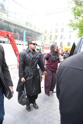 Rihanna et A$AP Rocky Arriving at Siena Restaurant - Paris Rihanna et A$AP Rocky are arriving at Siena Restaurant in Paris, France, on April 4, 2026. Photo by Florian Poitout ABACAPRESS.COM Paris France  Copyright: xPoitoutxFlorian ABACAx