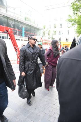 Rihanna et A$AP Rocky Arriving at Siena Restaurant - Paris Rihanna et A$AP Rocky are arriving at Siena Restaurant in Paris, France, on April 4, 2026. Photo by Florian Poitout ABACAPRESS.COM Paris France  Copyright: xPoitoutxFlorian ABACAx
