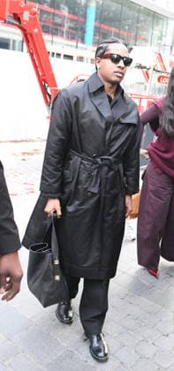 Rihanna et A$AP Rocky Arriving at Siena Restaurant - Paris Rihanna et A$AP Rocky are arriving at Siena Restaurant in Paris, France, on April 4, 2026. Photo by Florian Poitout ABACAPRESS.COM Paris France  Copyright: xPoitoutxFlorian ABACAx