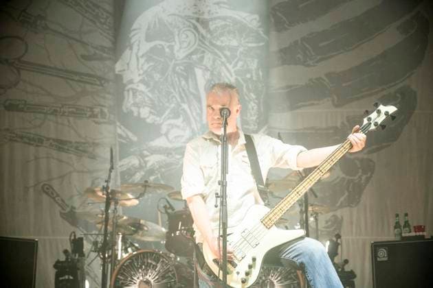 Kreator in Oberhausen ** NUR FÜR REDAKTIONELLE ZWECKE ** EDITORIAL USE ONLY **<p>Die englische Death Metal Band Carcass spielt am 4. April 2026 im Vorprogramm der Band Kreator im Rahmen von deren Krushers of the World - Tour in der Grugahalle in Essen. Deutschland Nordrhein Westfalen Essen Copyright: SebastianxKonopka