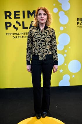 Closing Ceremony - The 6th Reims Polar Film Festival. FC REIMS, FRANCE - APRIL 4 Alix Poisson attends the Closing Ceremony during the 6th Reims Polar Film Festival on April 4, 2026 in Reims, France. Photo by Franck Castel ABACAPRESS.COM Reims France  Copyright: xCastelxFranck ABACAx