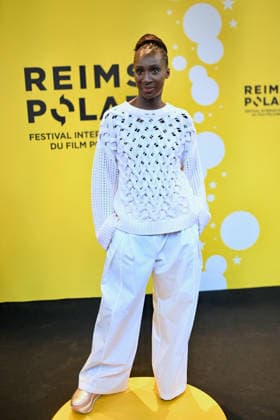 Closing Ceremony - The 6th Reims Polar Film Festival. FC REIMS, FRANCE - APRIL 4 Eye Haïdara attends the Closing Ceremony during the 6th Reims Polar Film Festival on April 4, 2026 in Reims, France. Photo by Franck Castel ABACAPRESS.COM Reims France  Copyright: xCastelxFranck ABACAx