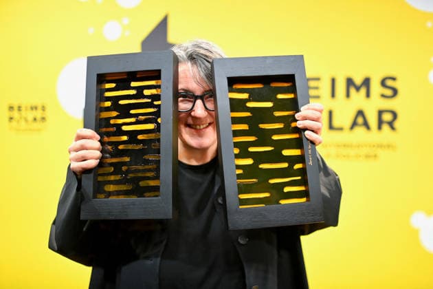 Closing Ceremony - The 6th Reims Polar Film Festival. FC REIMS, FRANCE - APRIL 4 Prix de la Critique, Critics Prize WINTER OF THE CROW de Kasia Adamik, attends the Closing Ceremony during the 6th Reims Polar Film Festival on April 4, 2026 in Reims, France. Photo by Franck Castel ABACAPRESS.COM Reims France  Copyright: xCastelxFranck ABACAx