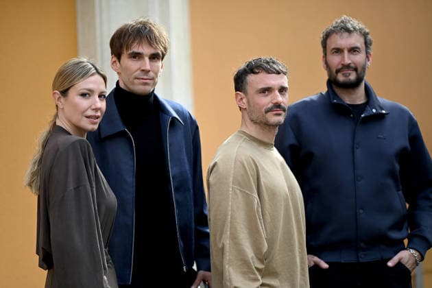 Closing Ceremony - The 6th Reims Polar Film Festival. FC REIMS, FRANCE - APRIL 4 Cast Paolo, Magalie Lepine-Blondeau attends the Closing Ceremony during the 6th Reims Polar Film Festival on April 4, 2026 in Reims, France. Photo by Franck Castel ABACAPRESS.COM Reims France  Copyright: xCastelxFranck ABACAx