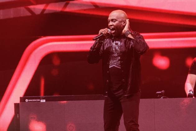 Hasselt, The Netherlands, 2026-04-04 20:39:28 04-04-2026, Trixxo Arena, Hasselt, BEL. I love the 90 s. Photo: NL Beeld David Heukers. Haddaway Credit: NL Beeld Heukers Media  Copyright: xx x