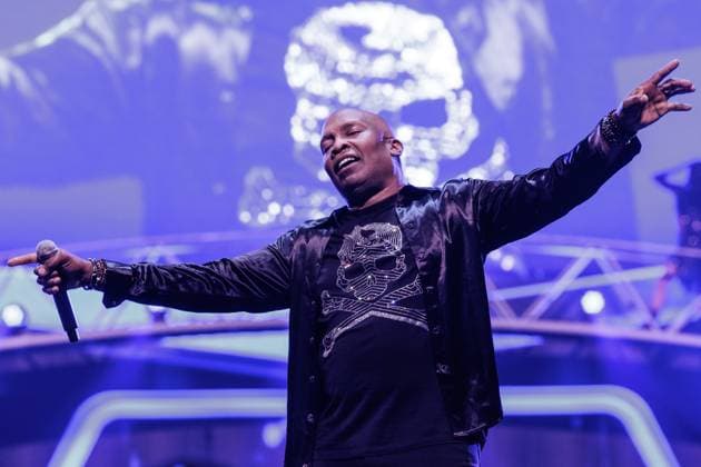 Hasselt, The Netherlands, 2026-04-04 20:42:44 04-04-2026, Trixxo Arena, Hasselt, BEL. I love the 90s. Photo: NL Beeld David Heukers. Haddaway Credit: NL Beeld Heukers Media  Copyright: xx x