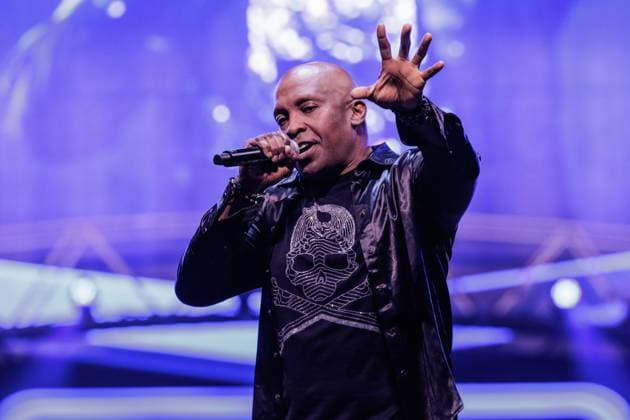 Hasselt, The Netherlands, 2026-04-04 20:42:40 04-04-2026, Trixxo Arena, Hasselt, BEL. I love the 90s. Photo: NL Beeld David Heukers. Haddaway Credit: NL Beeld Heukers Media  Copyright: xx x