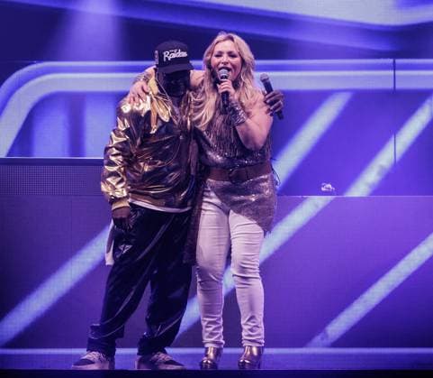 Hasselt, The Netherlands, 2026-04-04 21:48:39 04-04-2026, Trixxo Arena, Hasselt, BEL. I love the 90 s. Photo: NL Image David Heukers. 2 Brothers on the 4th Floor. Desray, Desiree Manders, D-Rock, Rene Phillips Credit: NL Beeld Heukers Media  Copyright: xx x