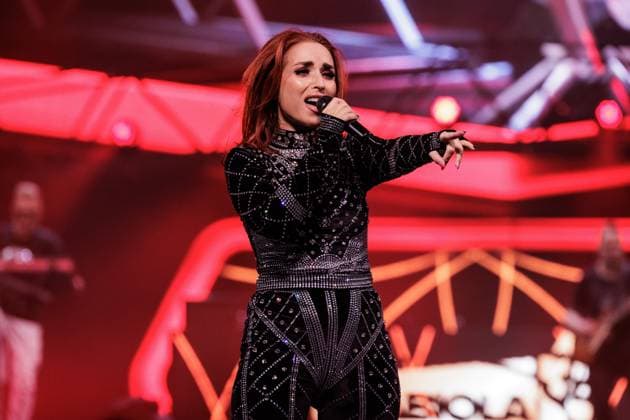 Hasselt, The Netherlands, 2026-04-04 22:10:50 04-04-2026, Trixxo Arena, Hasselt, BEL. I love the 90 s. Photo: NL Beeld David Heukers. 2 Fabiola Credit: NL Beeld Heukers Media  Copyright: xx x
