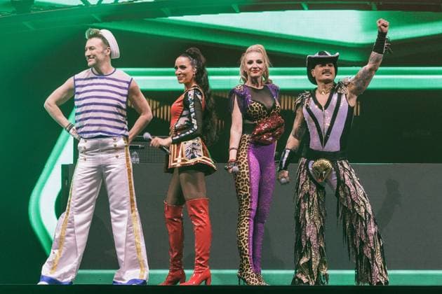 Hasselt, The Netherlands, 2026-04-04 22:34:51 04-04-2026, Trixxo Arena, Hasselt, BEL. I love the 90s. Photo: NL Beeld David Heukers. Vengaboys. In the photo: Robin Pors Credit: NL Beeld Heukers Media  Copyright: xx x