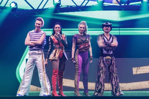 Hasselt, The Netherlands, 2026-04-04 22:34:07 04-04-2026, Trixxo Arena, Hasselt, BEL. I love the 90s. Photo: NL Beeld David Heukers. Vengaboys. In the photo: Robin Pors Credit: NL Beeld Heukers Media  Copyright: xx x