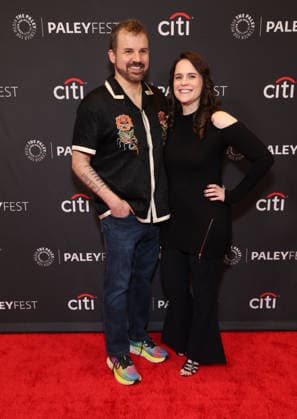 Los Angeles CA April 04- Gordon Smith, Jenn Carroll, at Pluribus Season One Finale Big Screen Presentation, PaleyFest LA 2026 at The Dolby Theatre in Los Angele on April 04, 2026 Copyright AdMedia Los Angeles USA  - ZUMAa123 20260404_zaa_a123_079 Copyright: xADx