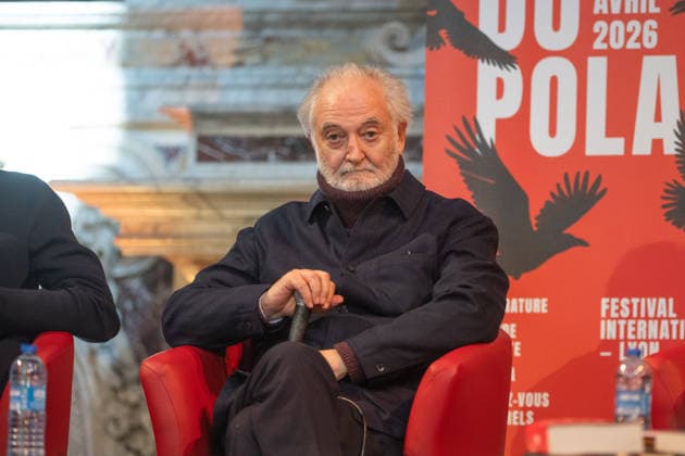 Politique Fiction Le Pouvoir en Recit avec Jacques Attali The Lyon International Crime Fiction Festival, known as Quais du Polar The Lyon International Crime Fiction Festival, known as Quais du Polar, 454764 2026 04 04 Rhone Lyon France  Copyright: xMaksxHimx xStarfacex STAR_454764_003