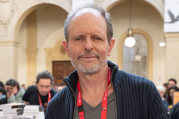 22eme Edition des Quais du Polar, portraits dauteurs, Bernard Minier Le Festival international du polar de Lyon, appelé Quais du Polar The Lyon International Crime Fiction Festival, known as Quais du Polar, 454764 2026 04 04 Rhone Lyon France  Copyright: xMaksxHimx xStarfacex STAR_454764_011