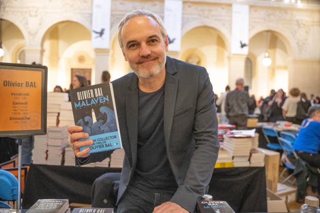 22eme Edition des Quais du Polar, portraits dauteurs, Olivier Bal Le Festival international du polar de Lyon, appelé Quais du Polar The Lyon International Crime Fiction Festival, known as Quais du Polar, 454764 2026 04 04 Rhone Lyon France  Copyright: xMaksxHimx xStarfacex STAR_454764_039