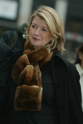 Martha Stewart Convicted of All Counts Mar 05, 2004; New York, NY, USA; Domestic diva MARTHA STEWART arrives to Manhattan Federal Court on the day she was convicted of obstruction of justice and lying to the government. New York NY USA Copyright: xNancyxKaszermanx