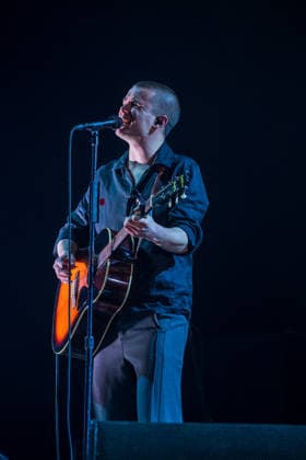The Royston Club live in Birmingham The Royston Club play Birmingham Utilita Arena on Saturday 4 April, supporting Richard Ashcroft. Picture shows frontman Tom Faithfull., Credit:James Berry Avalon  Copyright: xJamesxBerryx xAvalonx 1088719763