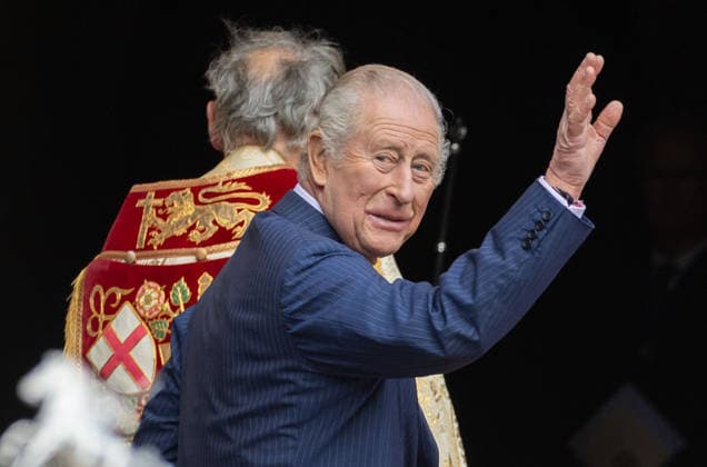 April 5, 2026, Windsor, England, United Kingdom: King CHARLES III arrives at St GeorgeÃ¢â‚¬â ¢s Chapel in Windsor Castle for Easter Matins Service. Windsor United Kingdom - ZUMAs262 20260405_zip_s262_032 Copyright: xTayfunxSalcix