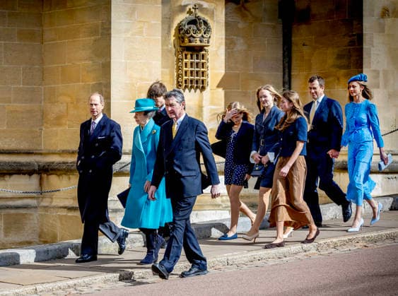05-04-2026 England King Charles and Queen Camilla and Prince of Wales, William and Prince George, the Princess of Wales, Catherine and Prince Louis and Princess Charlotte attend the Easter Mattins Service at St. Georges Chapel, Windsor Castle on Easter Sunday in Windsor, Berkshire, UK. Â  Copyright: xPPEx