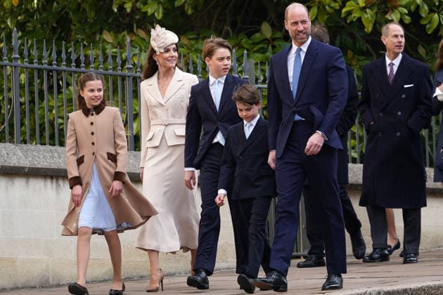 Members of the Royal Family attend Easter Service at Windsor Members of the Royal Family attend Easter Service at St George s Chapel, Windsor Castle, Windsor, Berkshire, UK, on the 5th April 2026. Picture by Alberto Pezzali WPA-Pool Windsor Windsor Castle Berkshire United Kingdom  WHA-0815