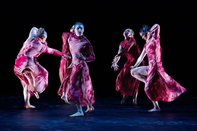 April 6, 2026, Sydney, Nsw, Australia: Dancers perform during the Australian Ballet and Bangarra Dance Theatre s Flora dress rehearsal at the Sydney Opera House. Sydney Australia  - ZUMAt173 20260406_zsp_t173_015 Copyright: xStephanexThomasx