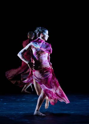 April 6, 2026, Sydney, Nsw, Australia: Dancers perform during the Australian Ballet and Bangarra Dance Theatre s Flora dress rehearsal at the Sydney Opera House. Sydney Australia - ZUMAt173 20260406_zsp_t173_021 Copyright: xStephanexThomasx
