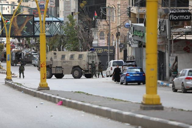 Israeli forces raided the headquarters of the Young Men s Muslim Association during a raid in downtown Hebron, Israeli forces raided the headquarters of the Young Men s Muslim Association during a raid in downtown Hebron, conducting searches and confiscating equipment and contents from the building. The raid took place amidst a heavy military presence and the firing of tear gas during clashes with residents in Hebron, West Bank, on April 6, 2026. Photo by Mamoun Wazwaz apaimages Hebron West Bank Palestinian Territory 060426_Hebron_MW_00(23) Copyright: xapaimagesxMamounxWazwazx xapaimagesx