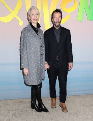 Apple s Outcome World Premiere Alexandra Grant and Keanu Reeves attending Apple s Outcome World Premiere held the AMC Lincoln Square on April 6, 2026 in New York City, NY New York City AMC Lincoln Square NY USA Copyright: xStevenxBergman AFF-USA.COMx