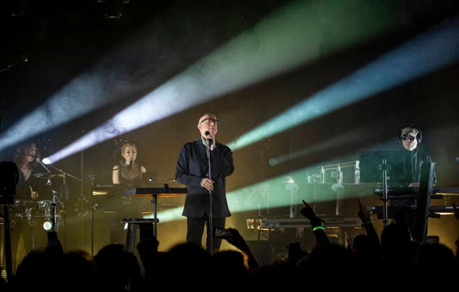 Pet Shop Boys at Electric Ballroom 6 04 2026 Pet Shop Boys playing their first of five Obscure shows at the Electric Ballroom, Camden in London on 6th April 2026. Neil Tennant - vocals Chris Lowe - keyboards, Credit:Zoran Veselinovic Avalon UK, London, Electric Ballroom  Copyright: xZoranxVeselinovicx xAvalonx 1089130162