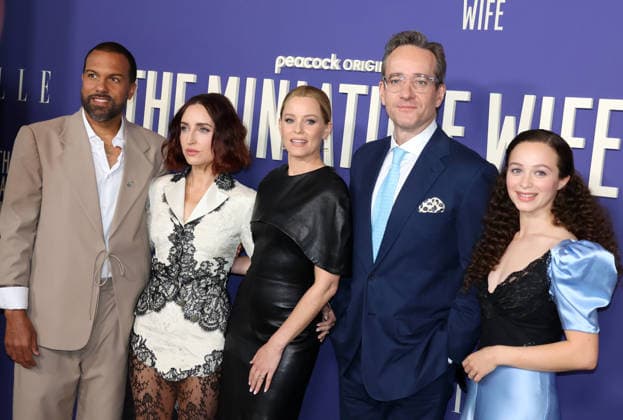 The Miniature Wife TV Series Premiere, Los Angeles, California, USA - 06 Apr 2026 O-T Fagbenle, Zoe Lister-Jones, Elizabeth Banks, Matthew Macfadyen and Sofia Rosinsky at the Peacock s TV Series premiere of The Miniature Wife held at DGA Theater in Hollywood, USA on April 6, 2026., Credit:Lumeimages.com Avalon USA, California, Hollywood, Los Angeles, CA, USA  Copyright: xLumeimages.comx xAvalonx 1089154425